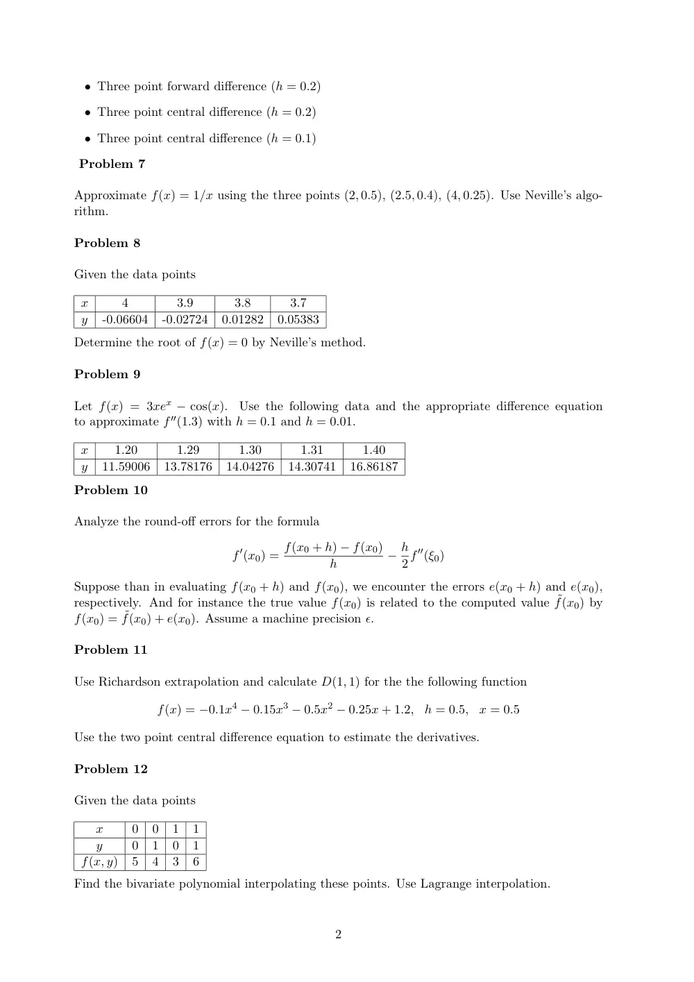 CMPS 251 Problems Practice (Chapter 4), Fall 2015, page 2