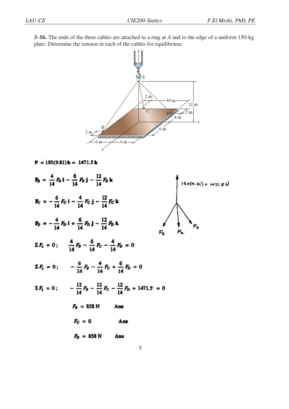 CIE 200 Homework 2 Solution, Fall 2016, page 5