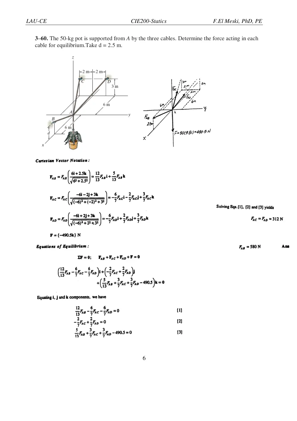 CIE 200 Homework 2 Solution, Fall 2016, page 6
