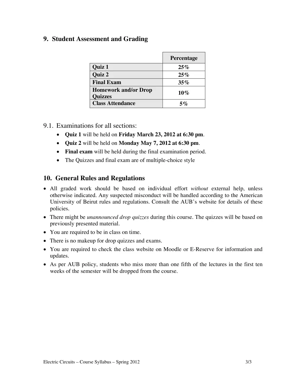 EECE 210 Syllabus, Spring 2012, page 3