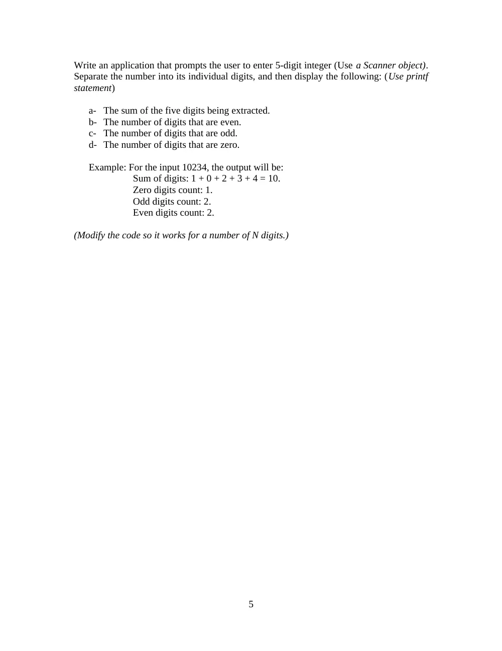 CSI 311L Lab 2, Spring 2012, page 5