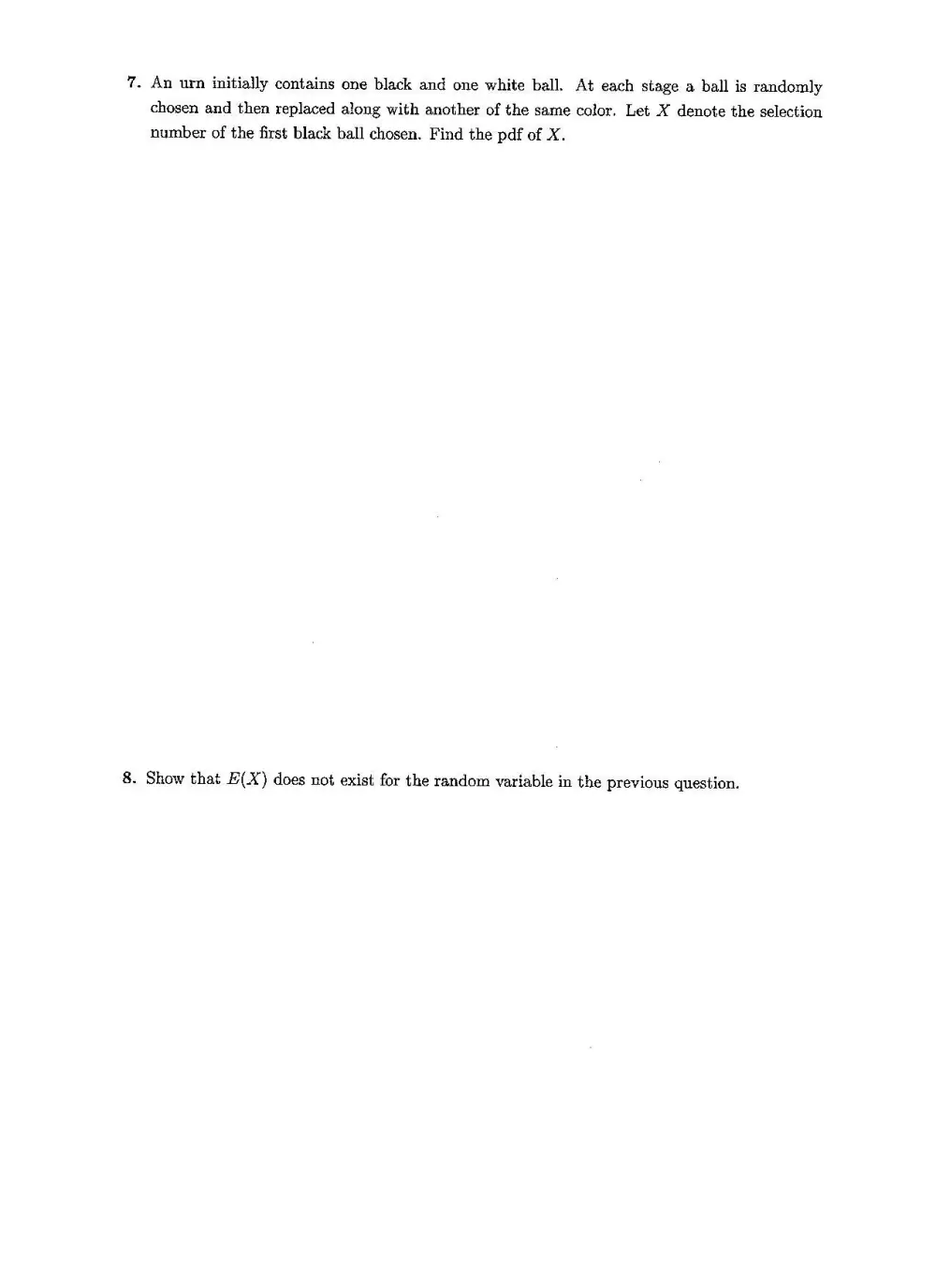 STAT 230 Exam 2, Spring 2007, page 3