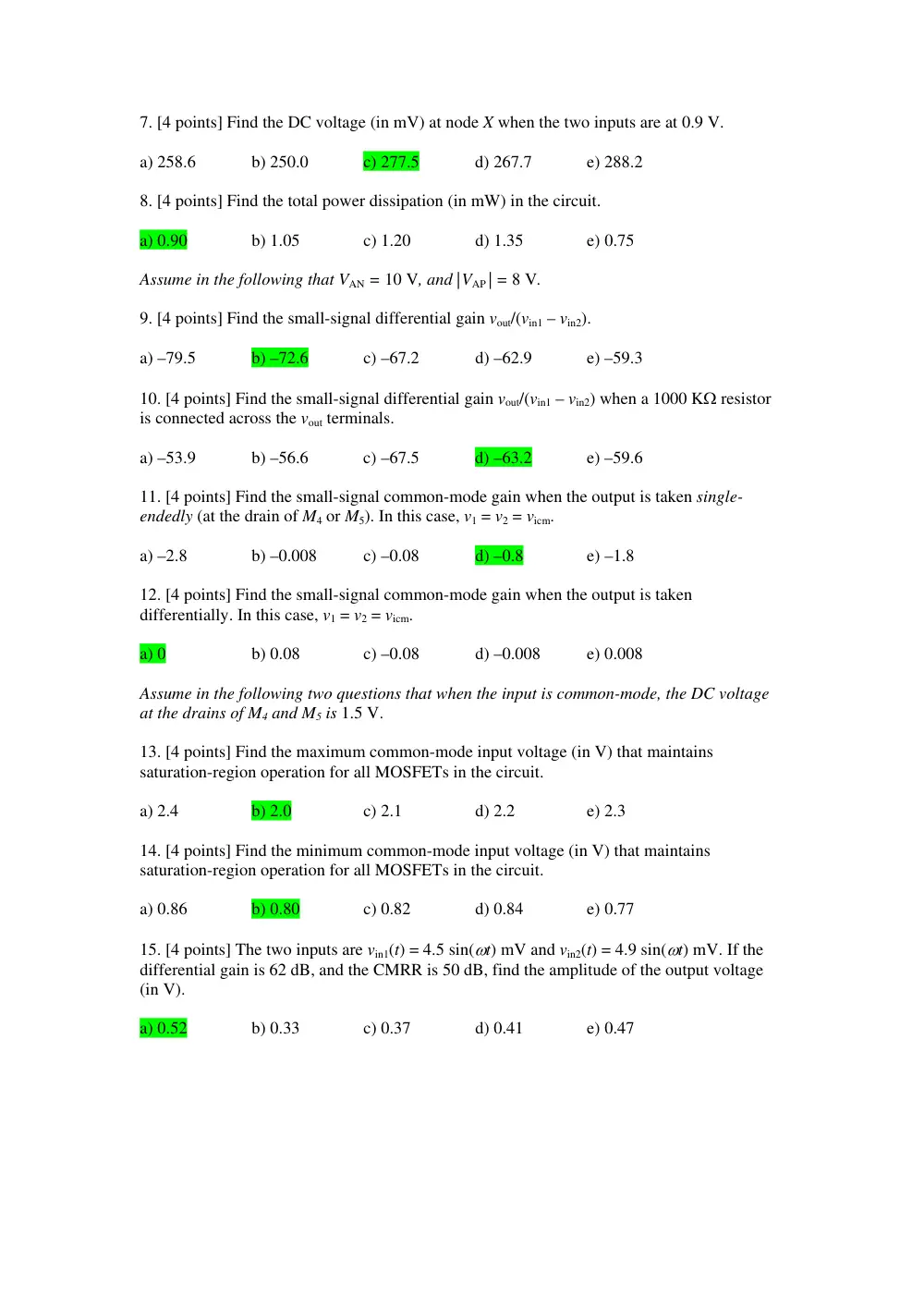 EECE 311 Midterm, Spring 2008, page 3