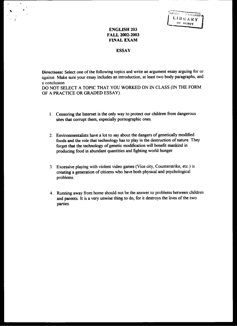 ENG 203 Final, Fall 2002, page 8