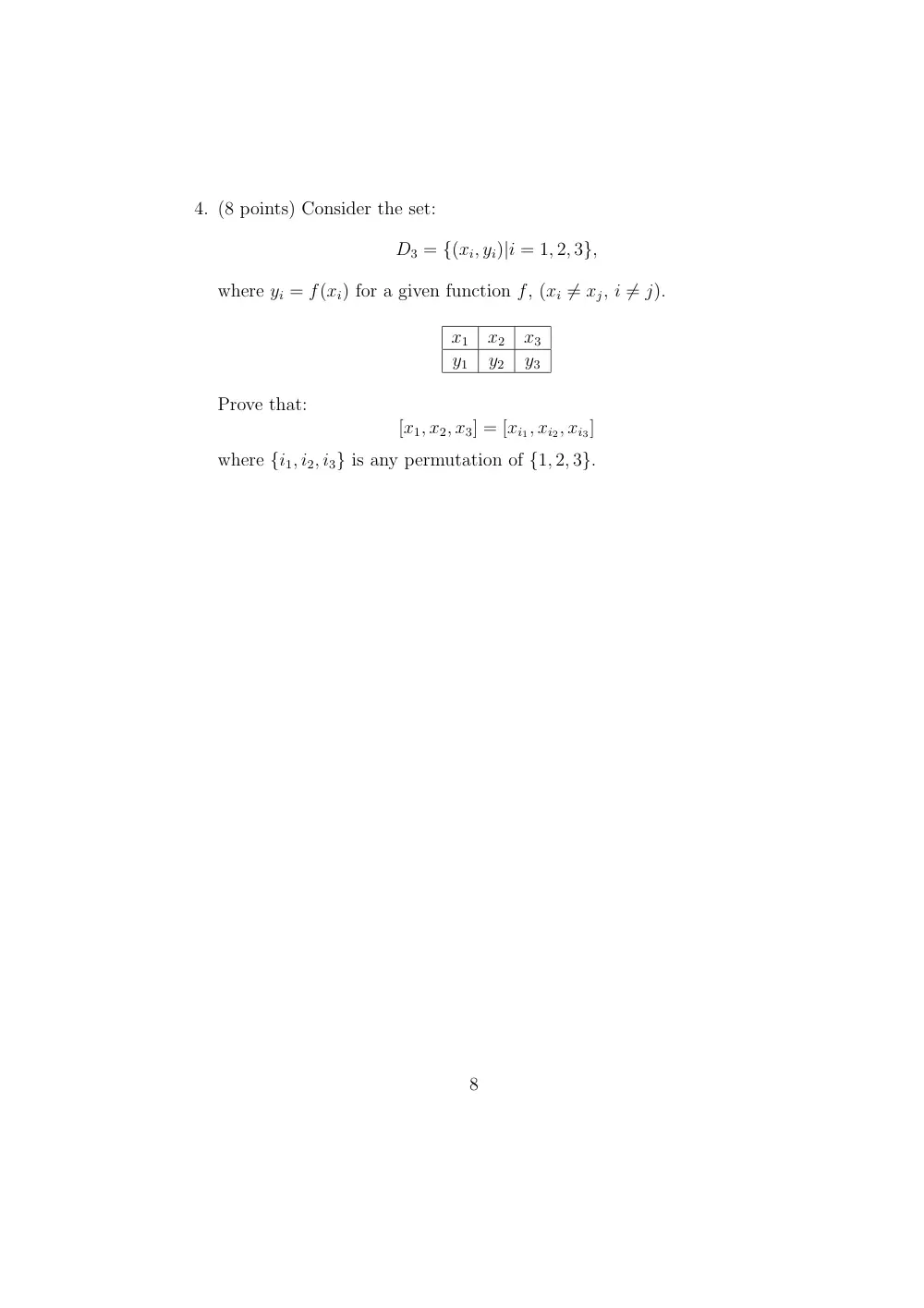 MATH 251 Exam 2, Fall 2007, page 8
