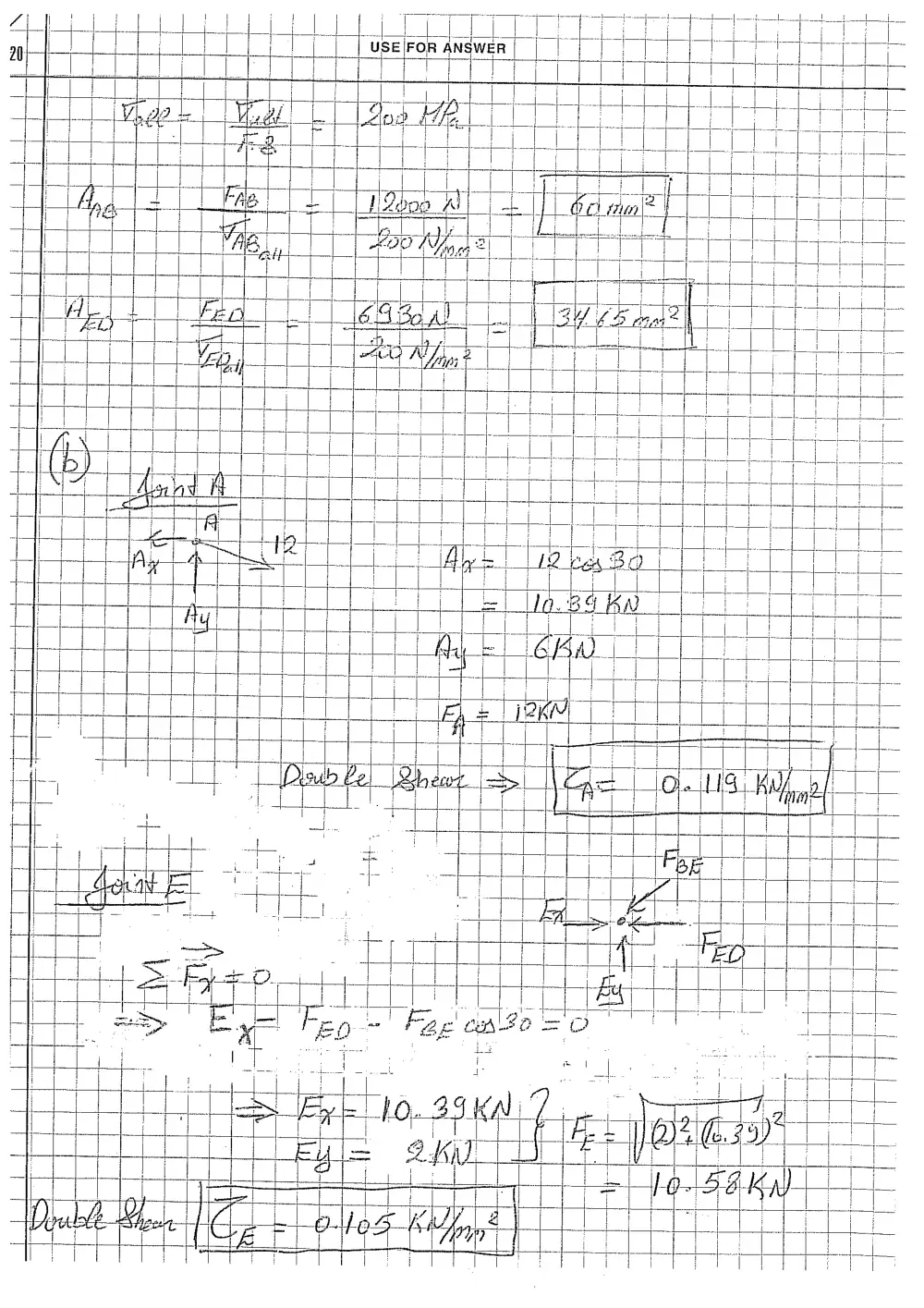 CIVE 310 Exam 1 Solution, Fall 2010, page 4