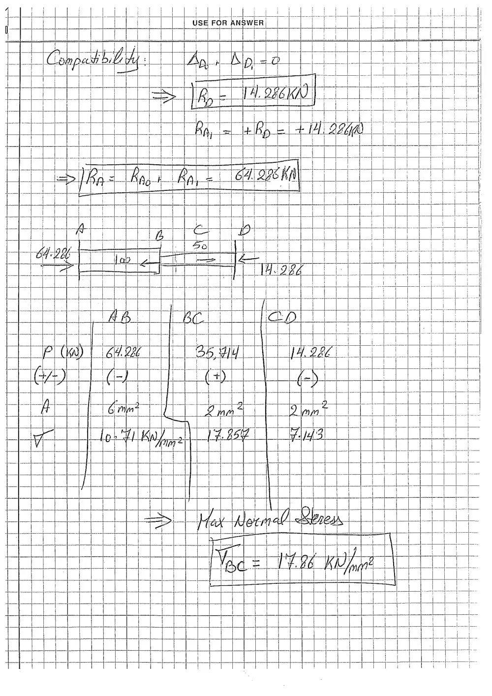 CIVE 310 Exam 1 Solution, Fall 2010, page 6