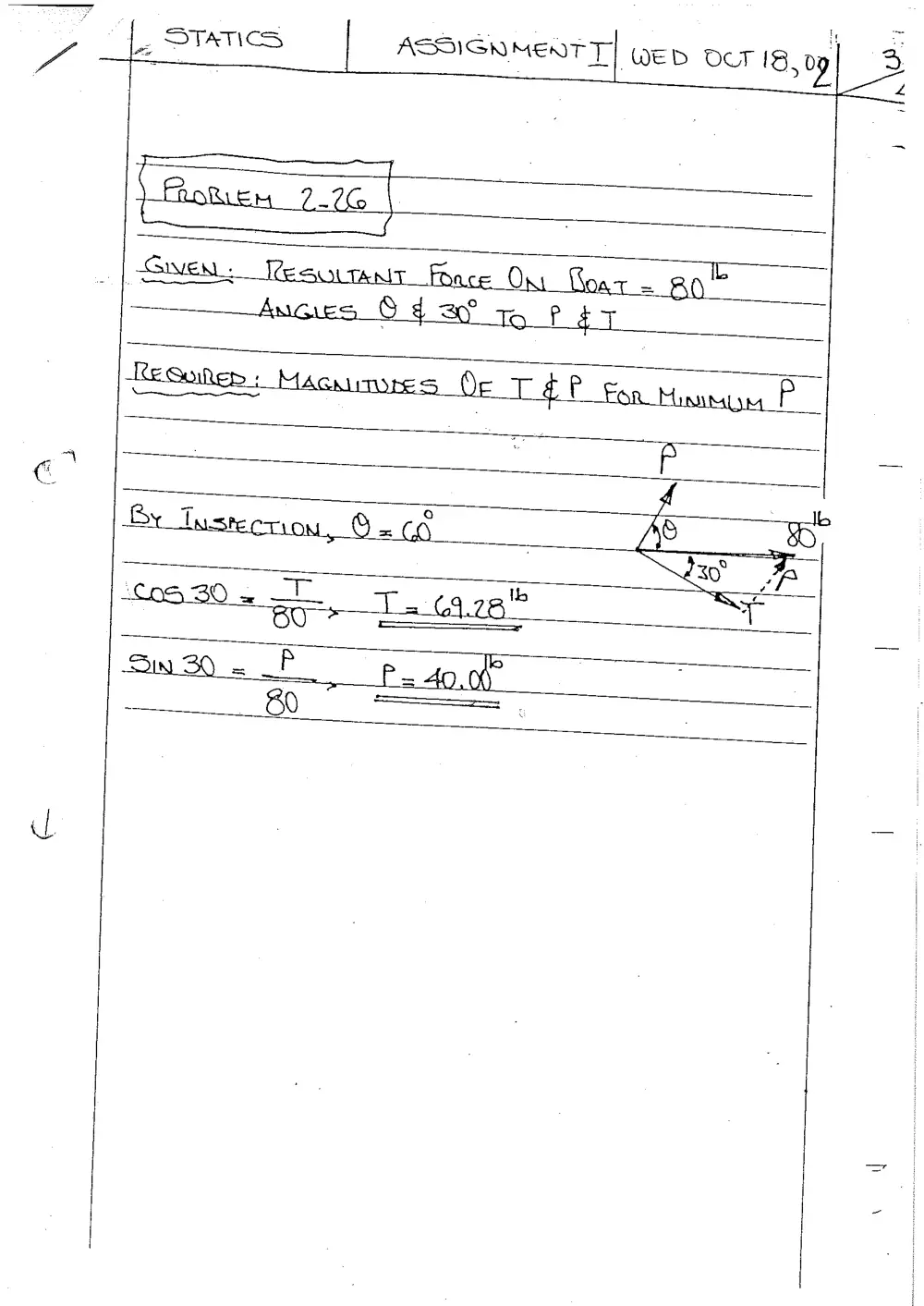 CIVE 210 Homework, Spring 2008, page 3