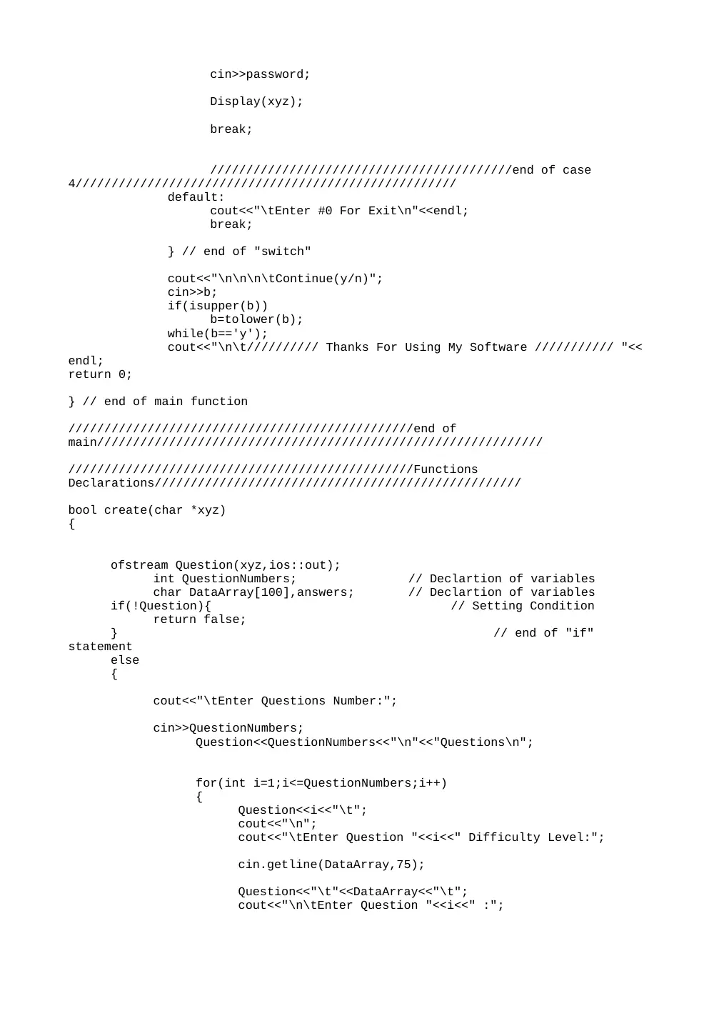 CSC 313 Code, Fall 2007, page 3