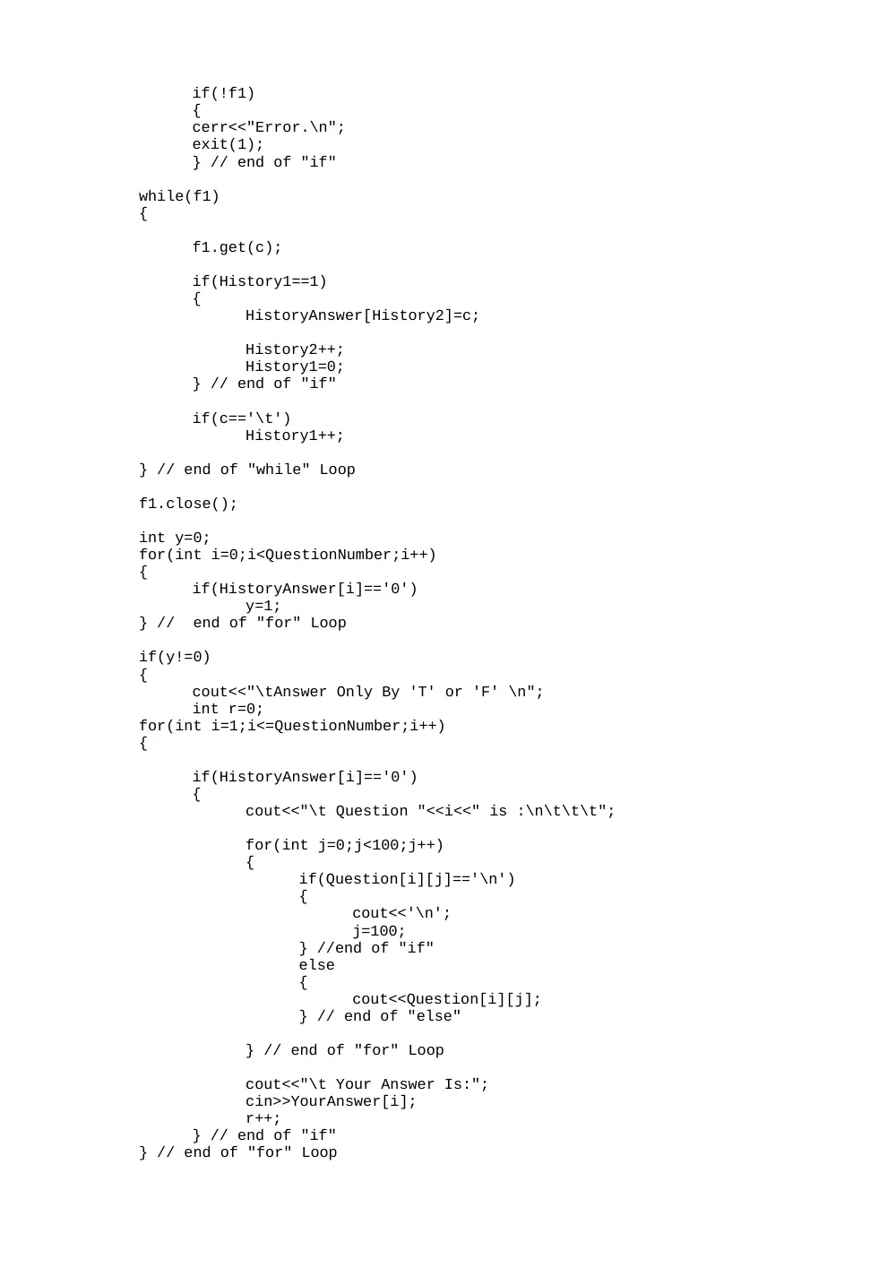 CSC 313 Code, Fall 2007, page 9