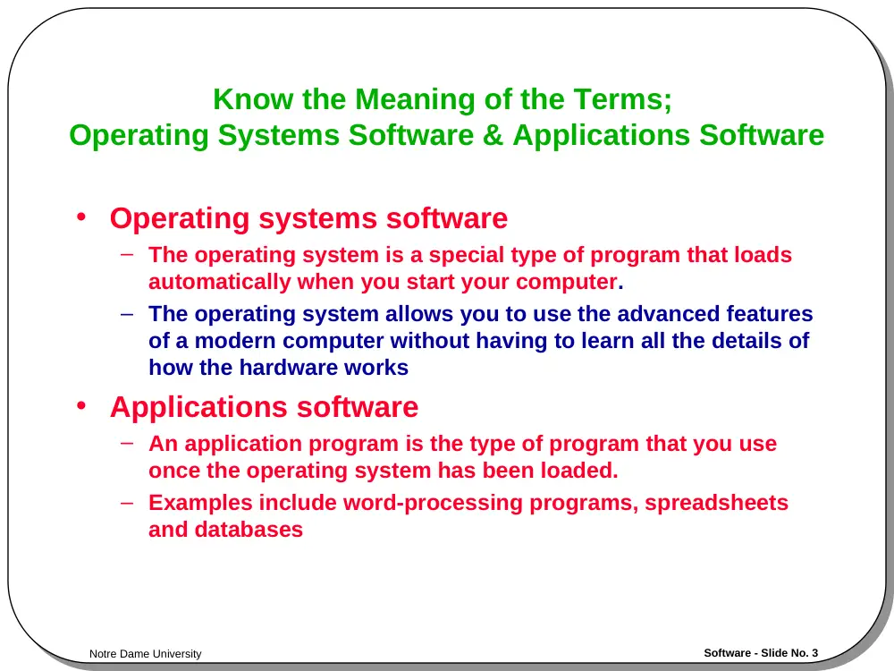 CSC 201 Chapter 3, Fall 2001, page 3