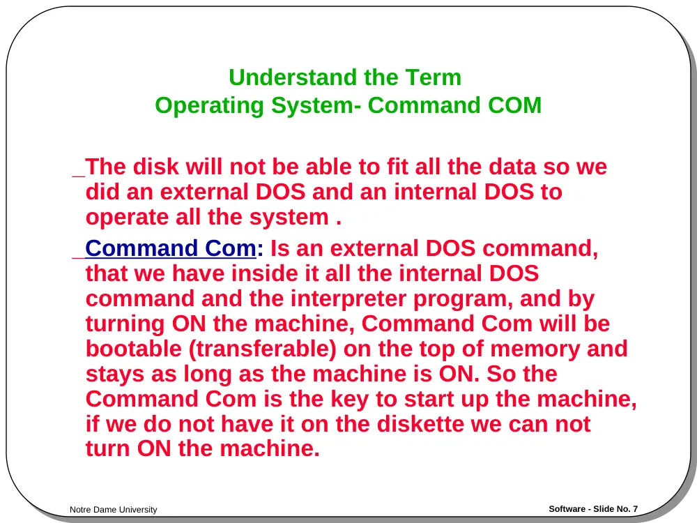 CSC 201 Chapter 3, Fall 2001, page 7