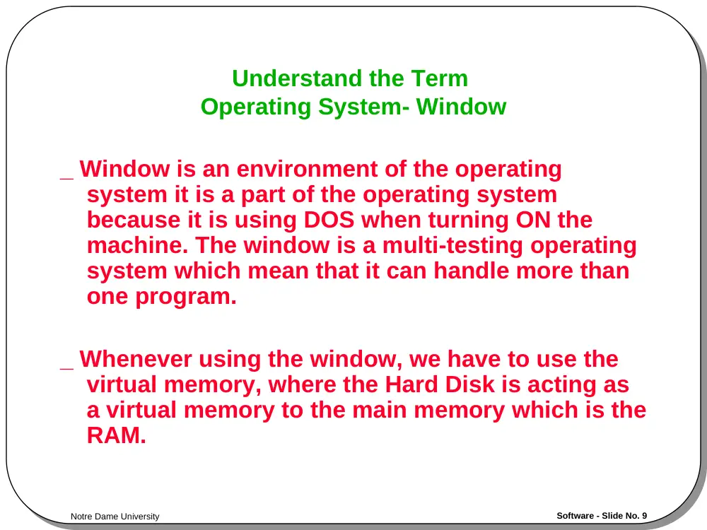 CSC 201 Chapter 3, Fall 2001, page 9