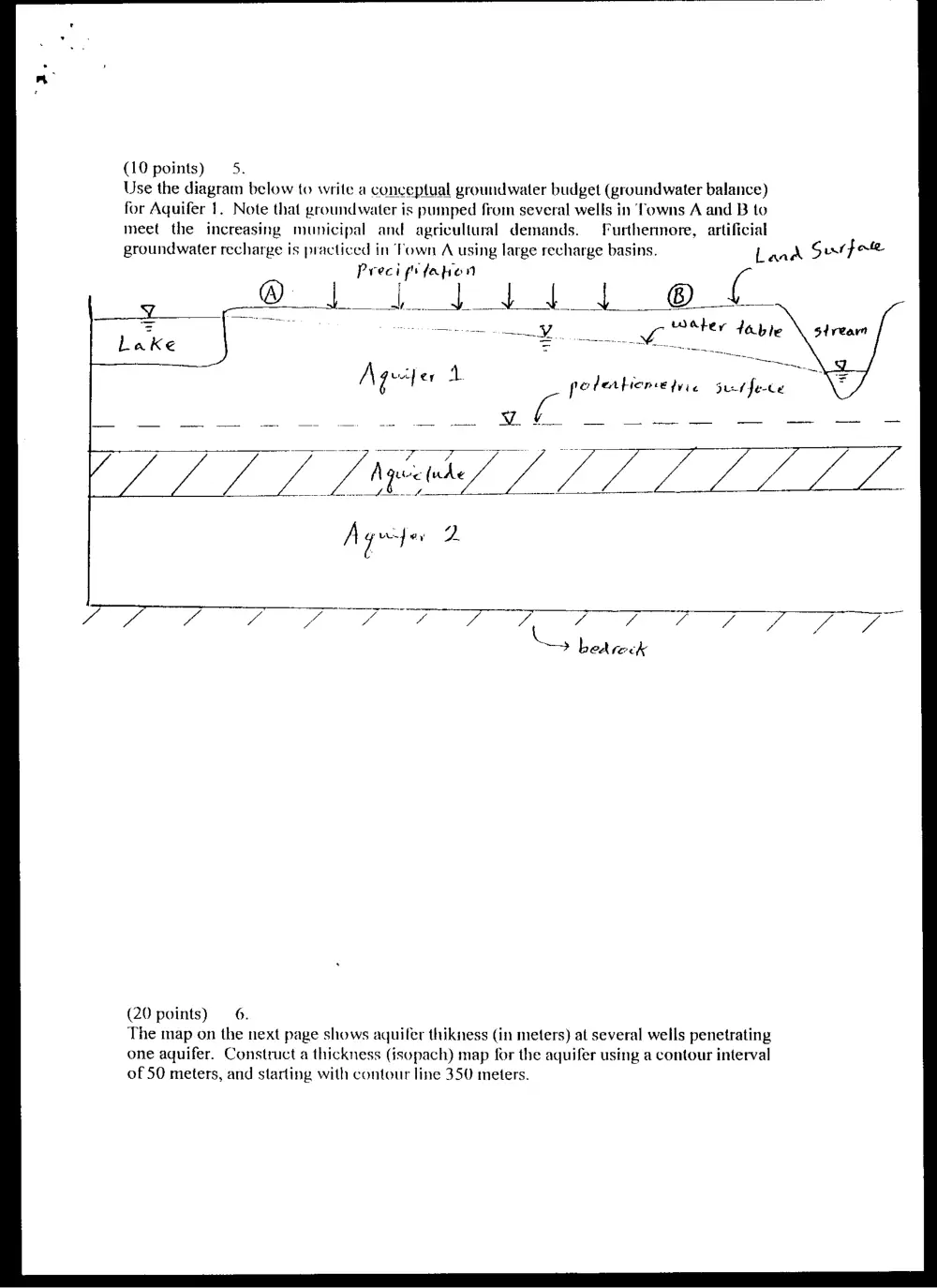GEOL 330 Final, Spring 2000, page 3