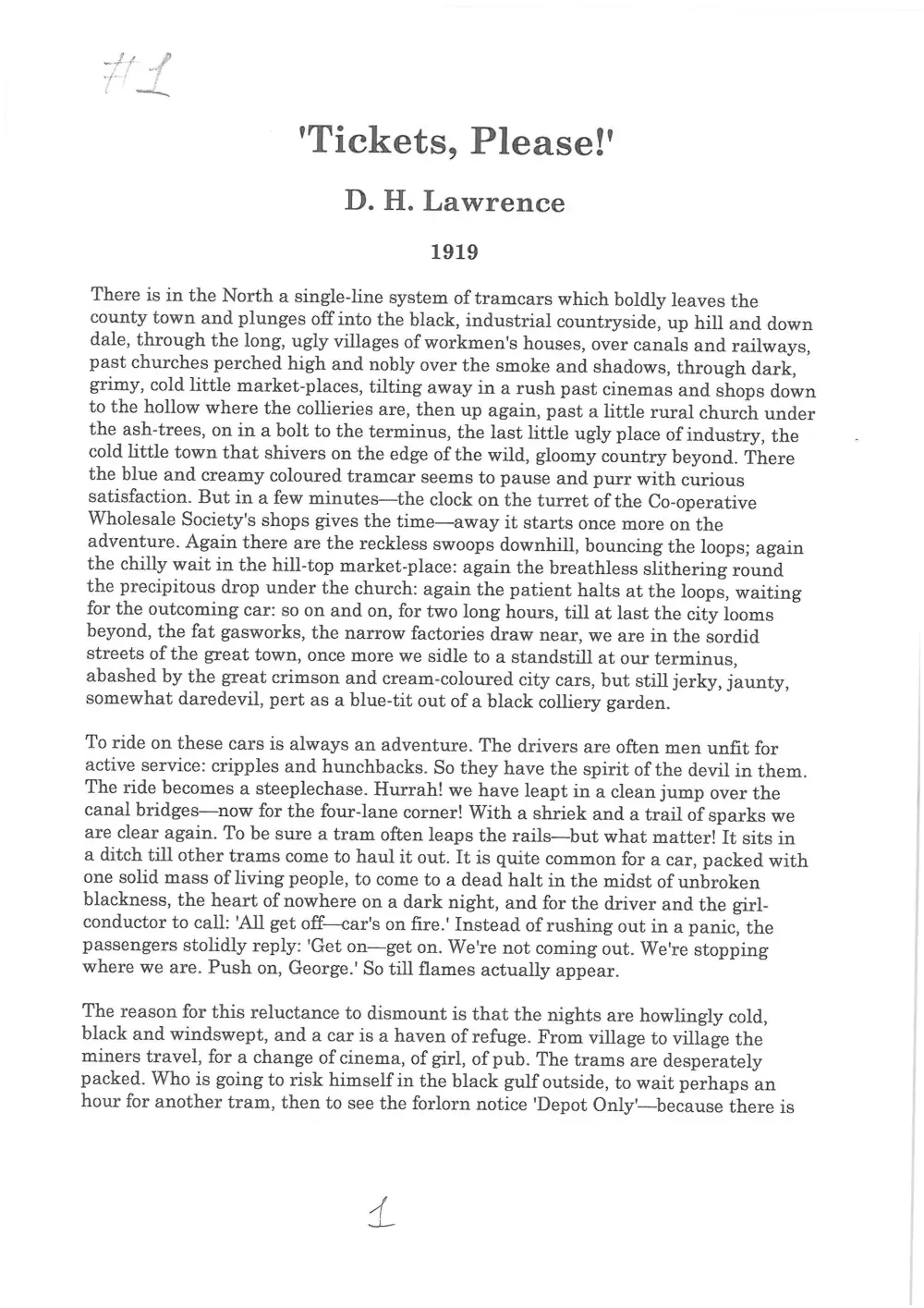 ENG 212 Lecture, page 1