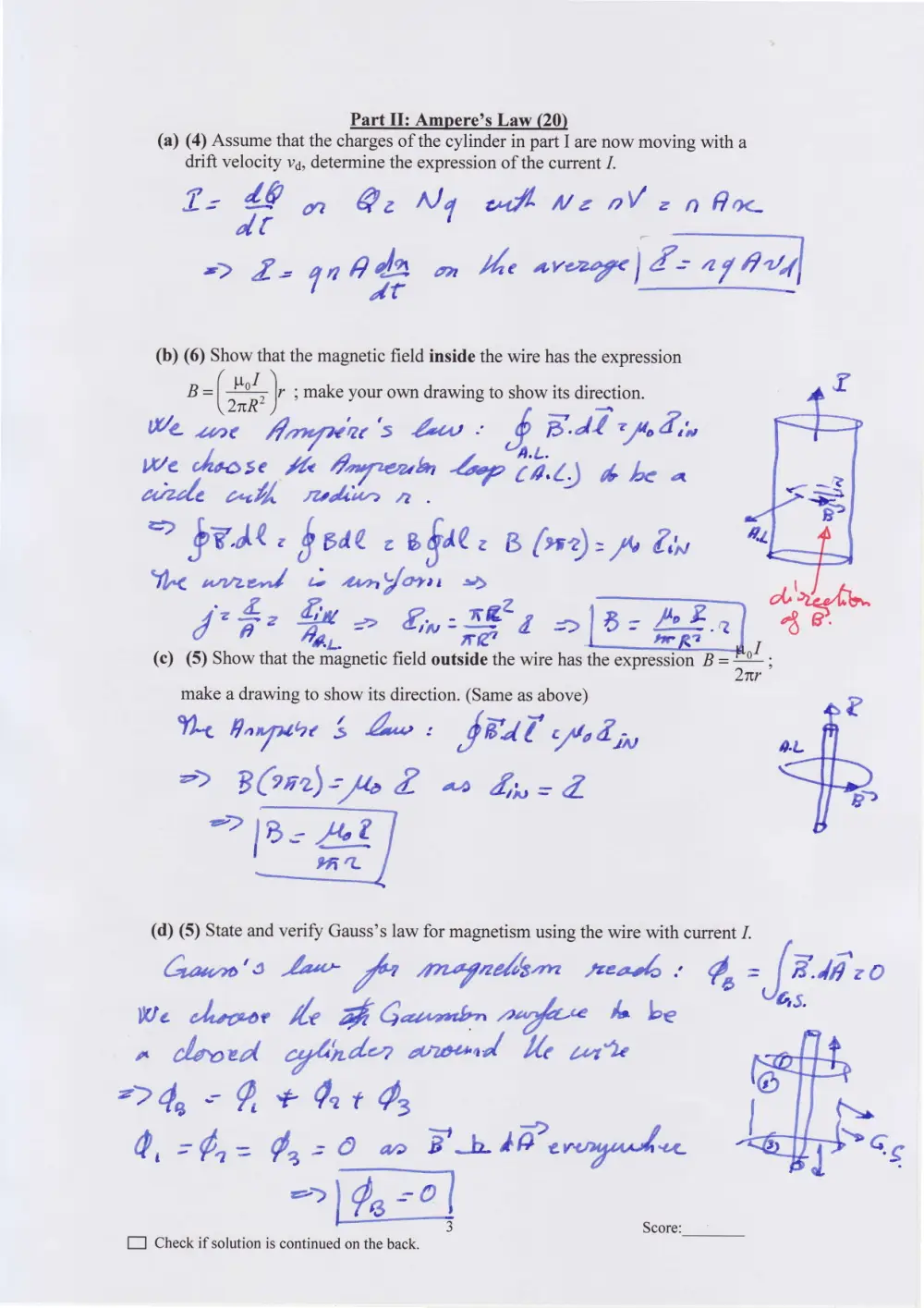 PHYS 211 Final with Solution, Fall 2011, page 3