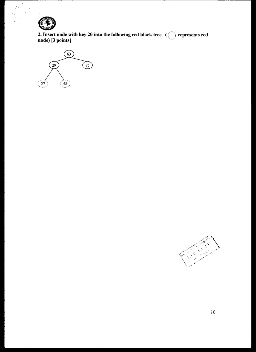 CMPS 212 Final, Fall 2004, page 10