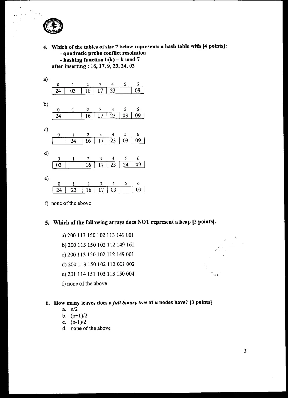 CMPS 212 Final, Fall 2004, page 3