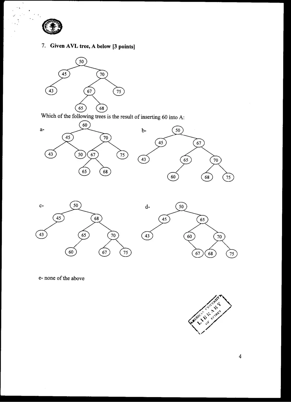 CMPS 212 Final, Fall 2004, page 4