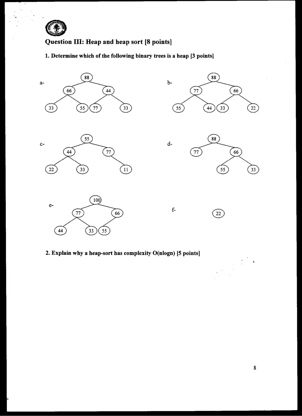 CMPS 212 Final, Fall 2004, page 9