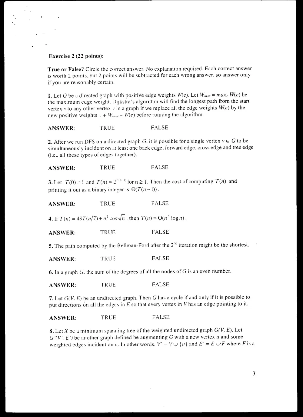 CMPS 256 Final, Fall 2001, page 3