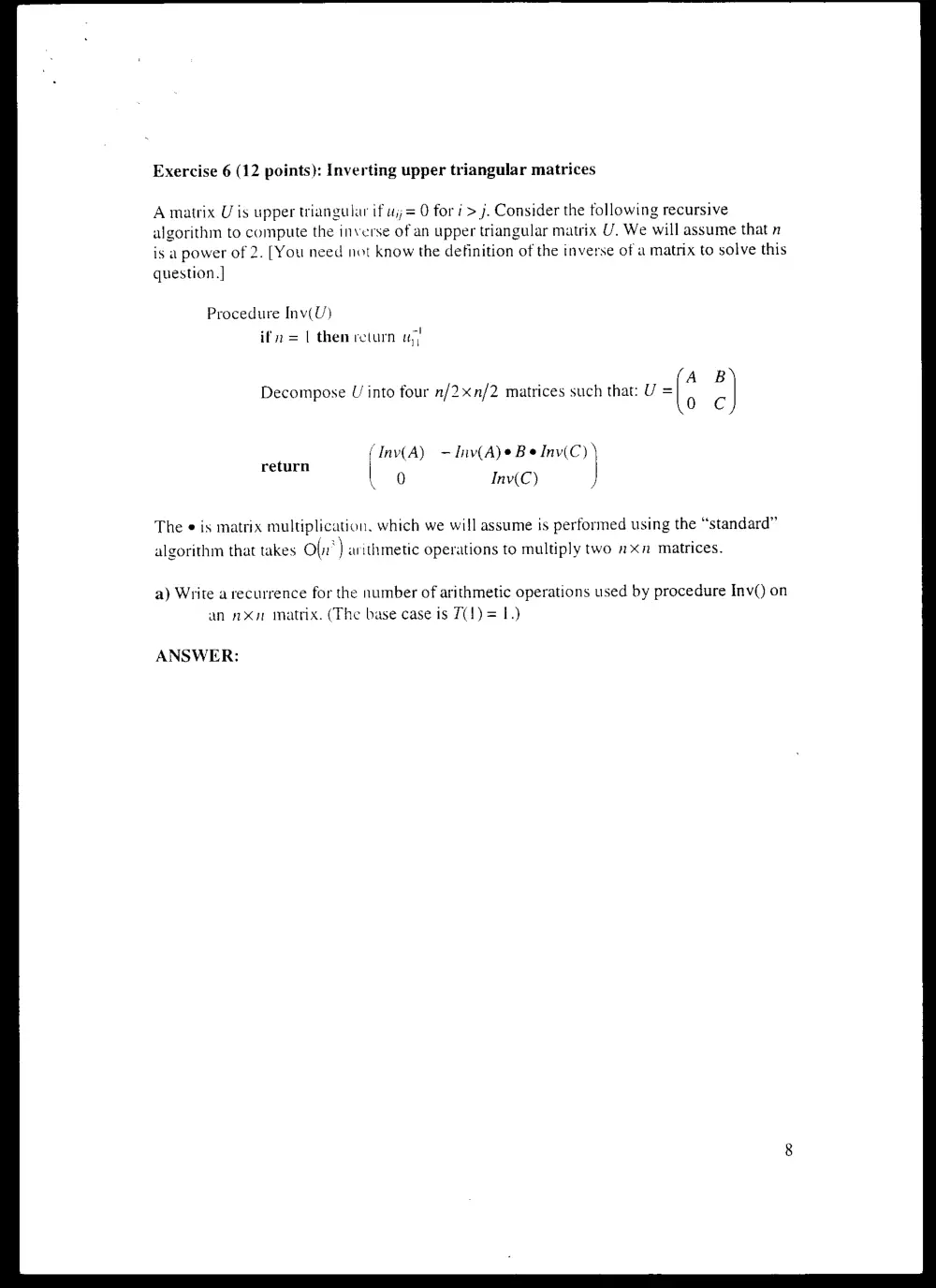 CMPS 256 Final, Fall 2001, page 8