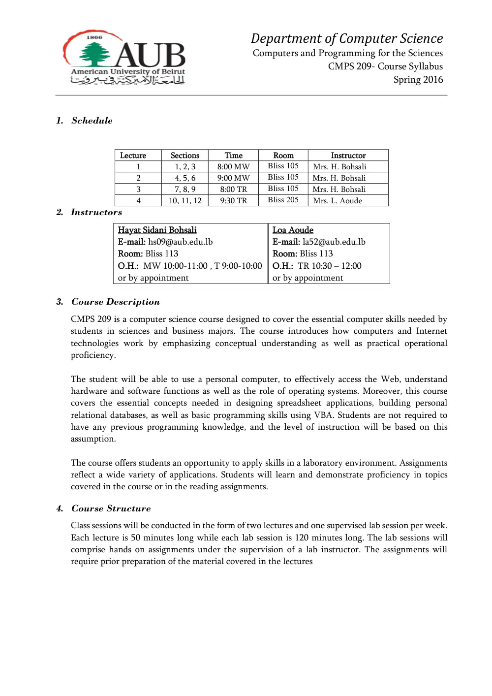 CMPS 209 Syllabus, Spring 2016, page 1
