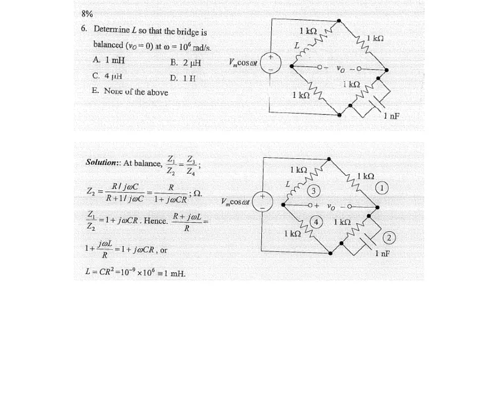 EECE 210 Problems, Fall 2010, page 6