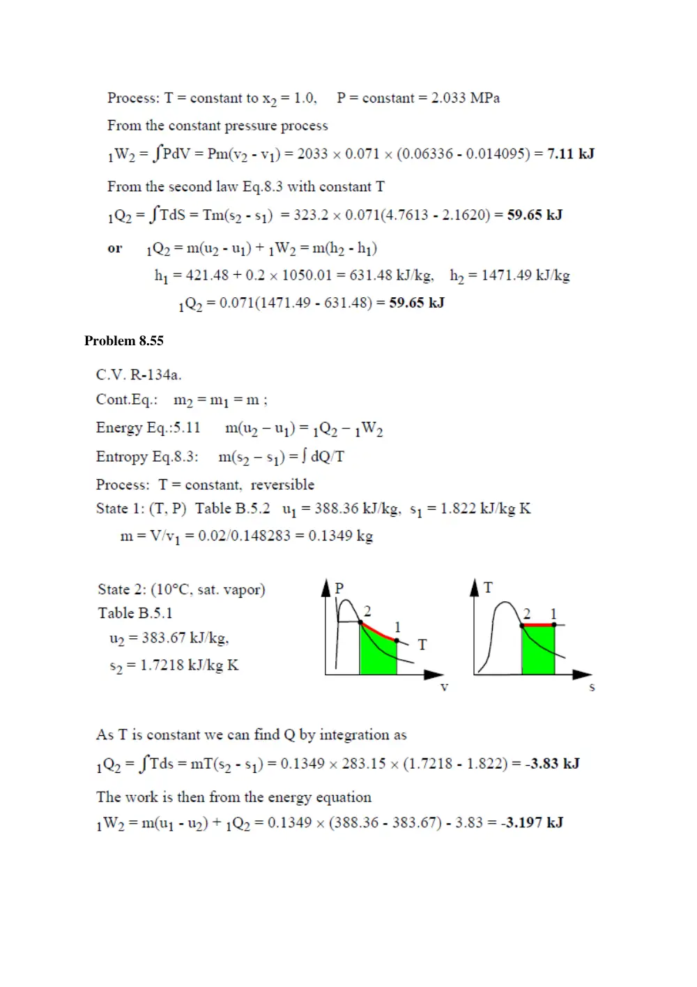 MECH 310 Problems Chapter 8 Solutions, Fall 2011, page 5