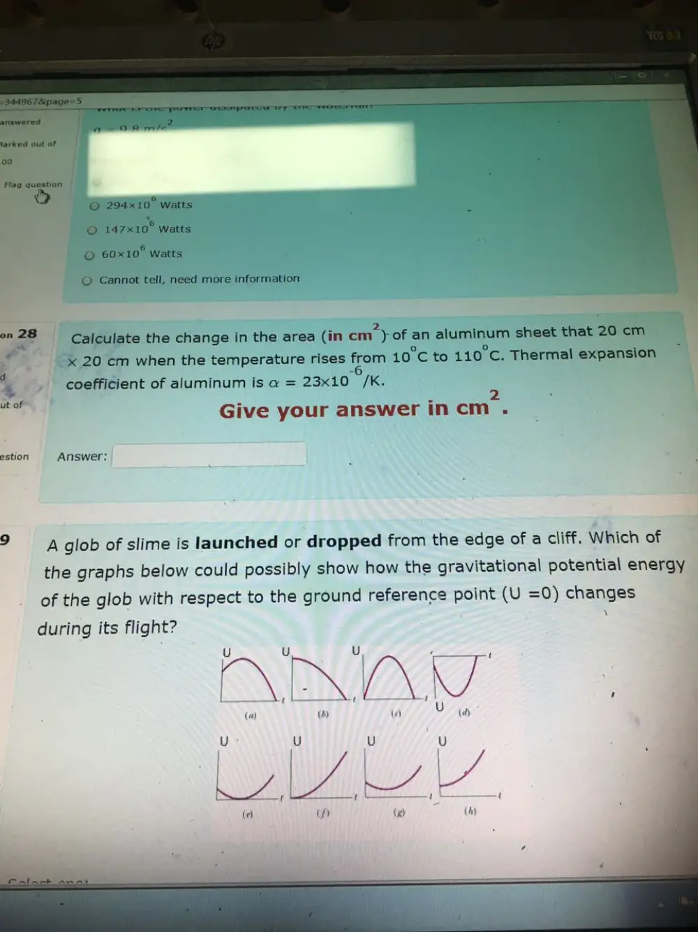 PHYS 210 Final 2015, Spring 2017, page 8