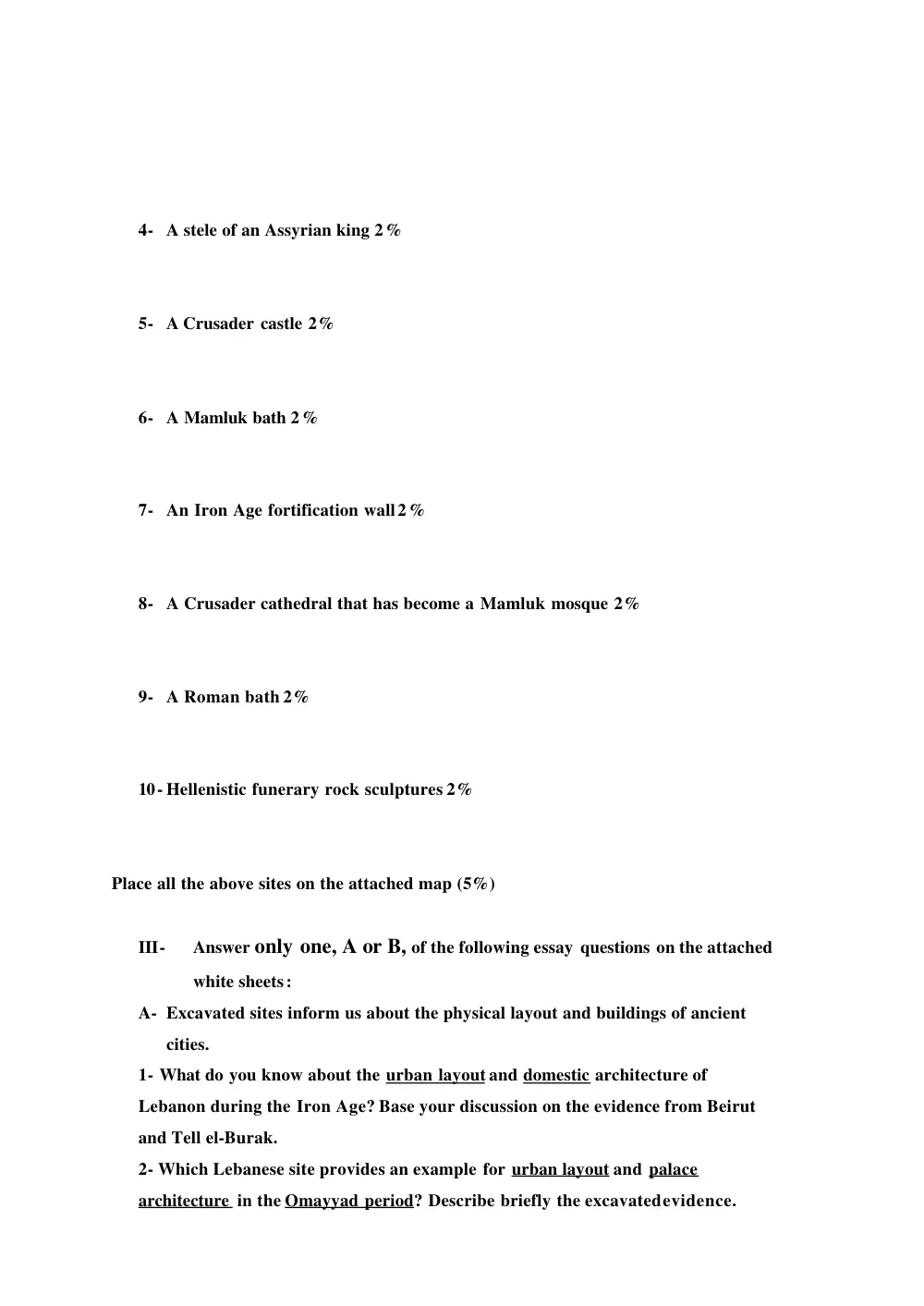 AROL 201 Final, Fall 2005, page 3