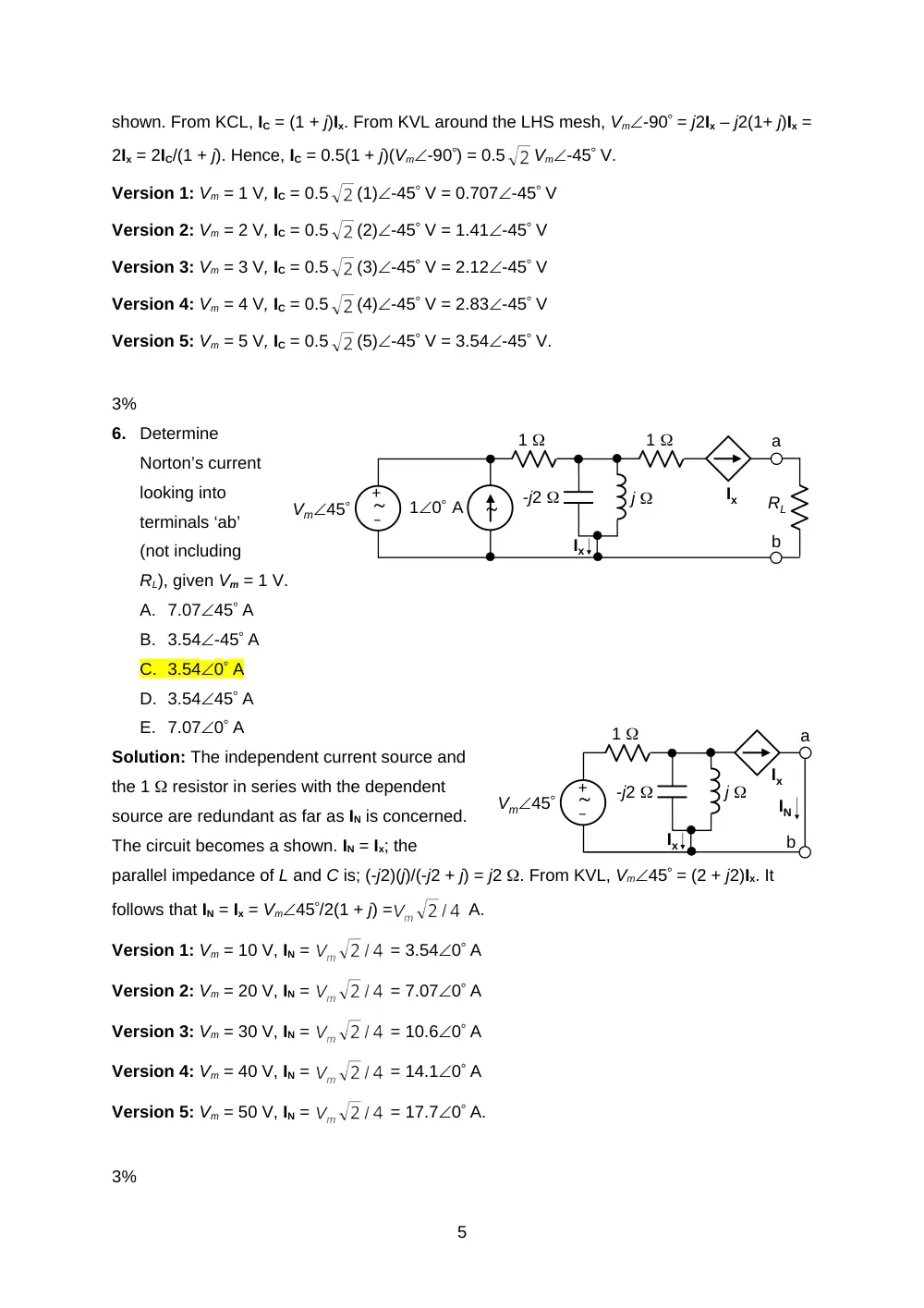EECE 210 Final, Fall 2013, page 5