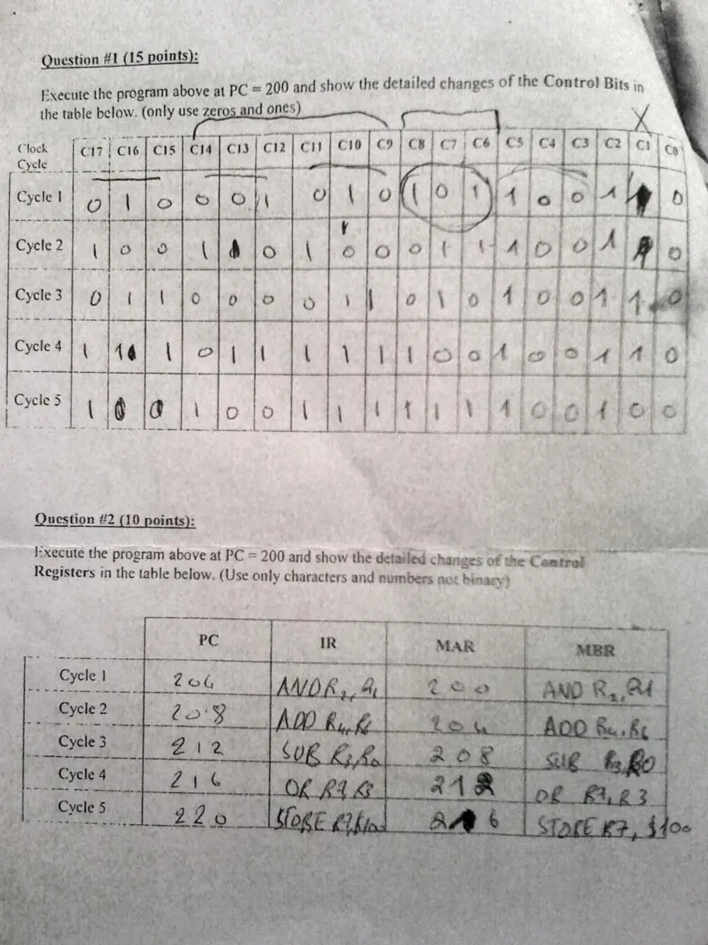 CSI 312 Final, Fall 2011, page 1