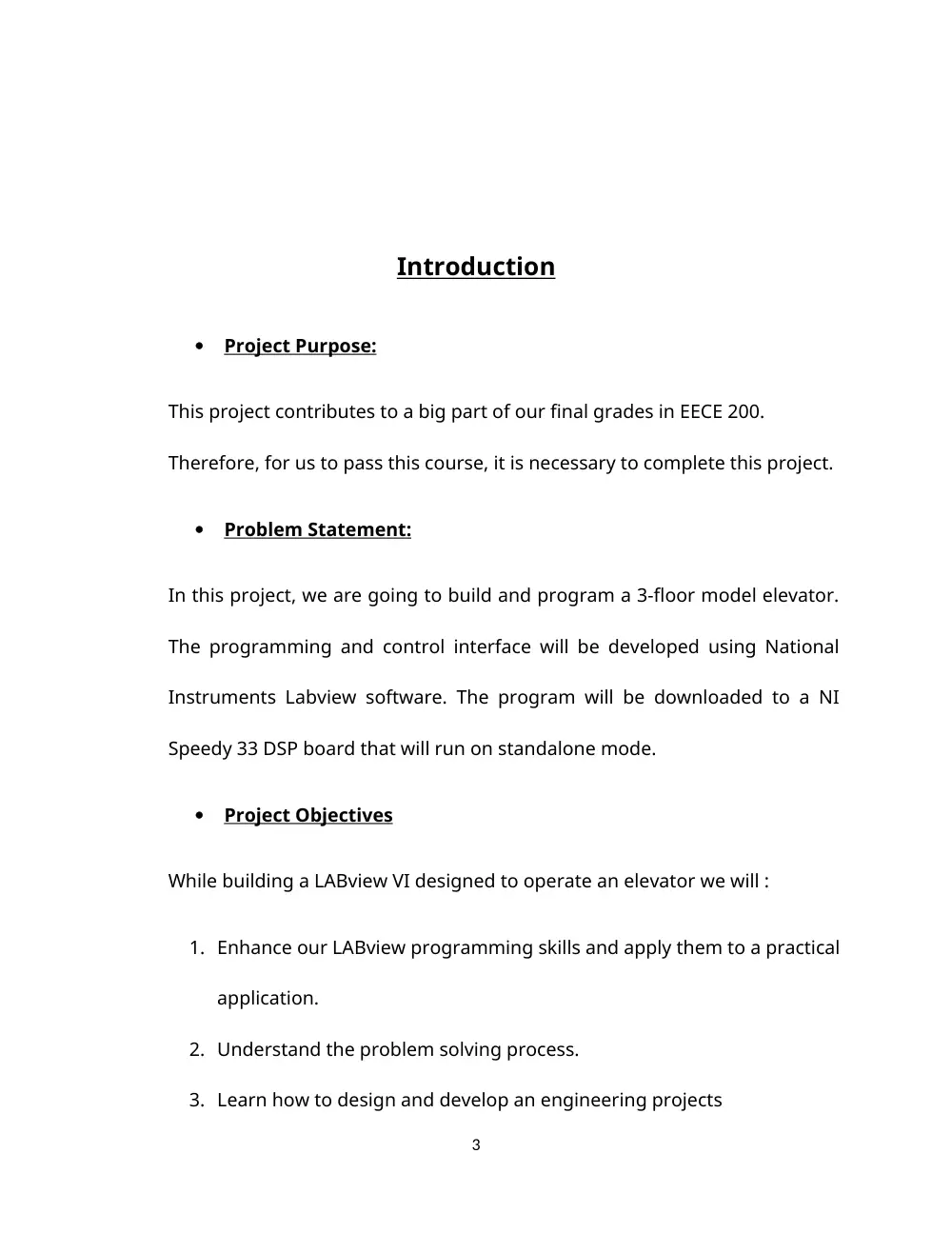 EECE 200 Project Proposal, Fall 2011, page 3
