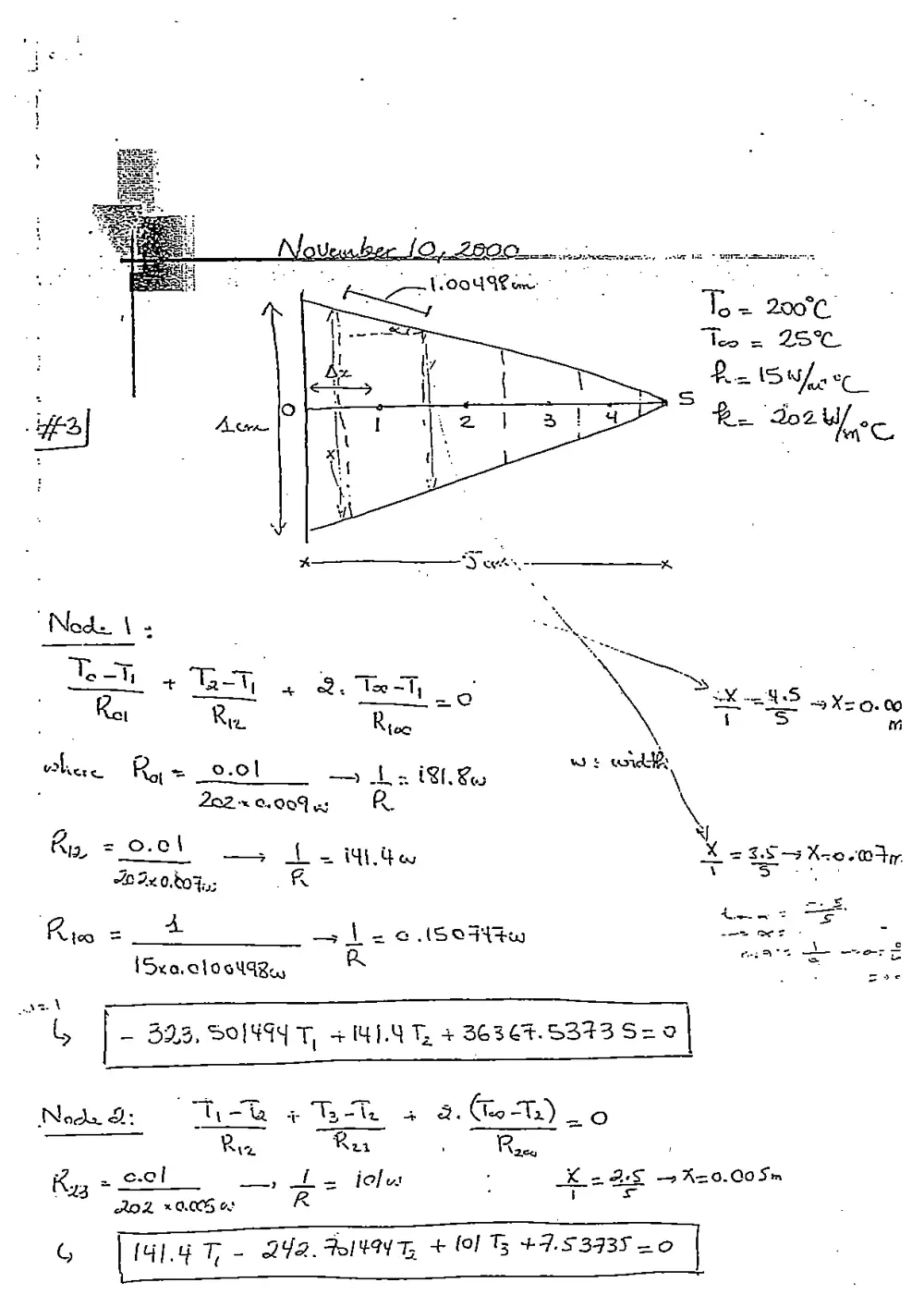 MEN 310 Exam 1 with Solution, Fall 2000, page 3