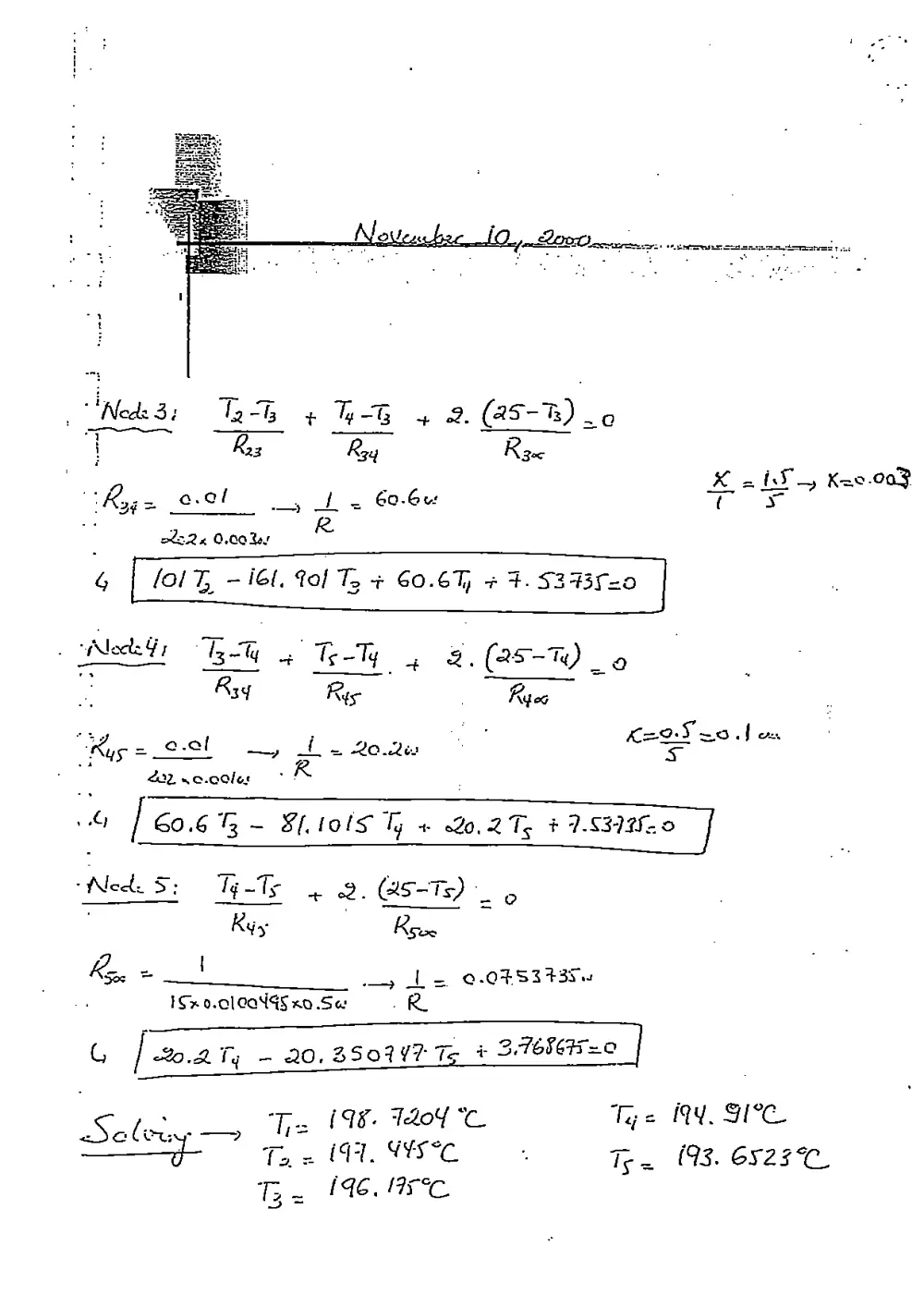 MEN 310 Exam 1 with Solution, Fall 2000, page 4