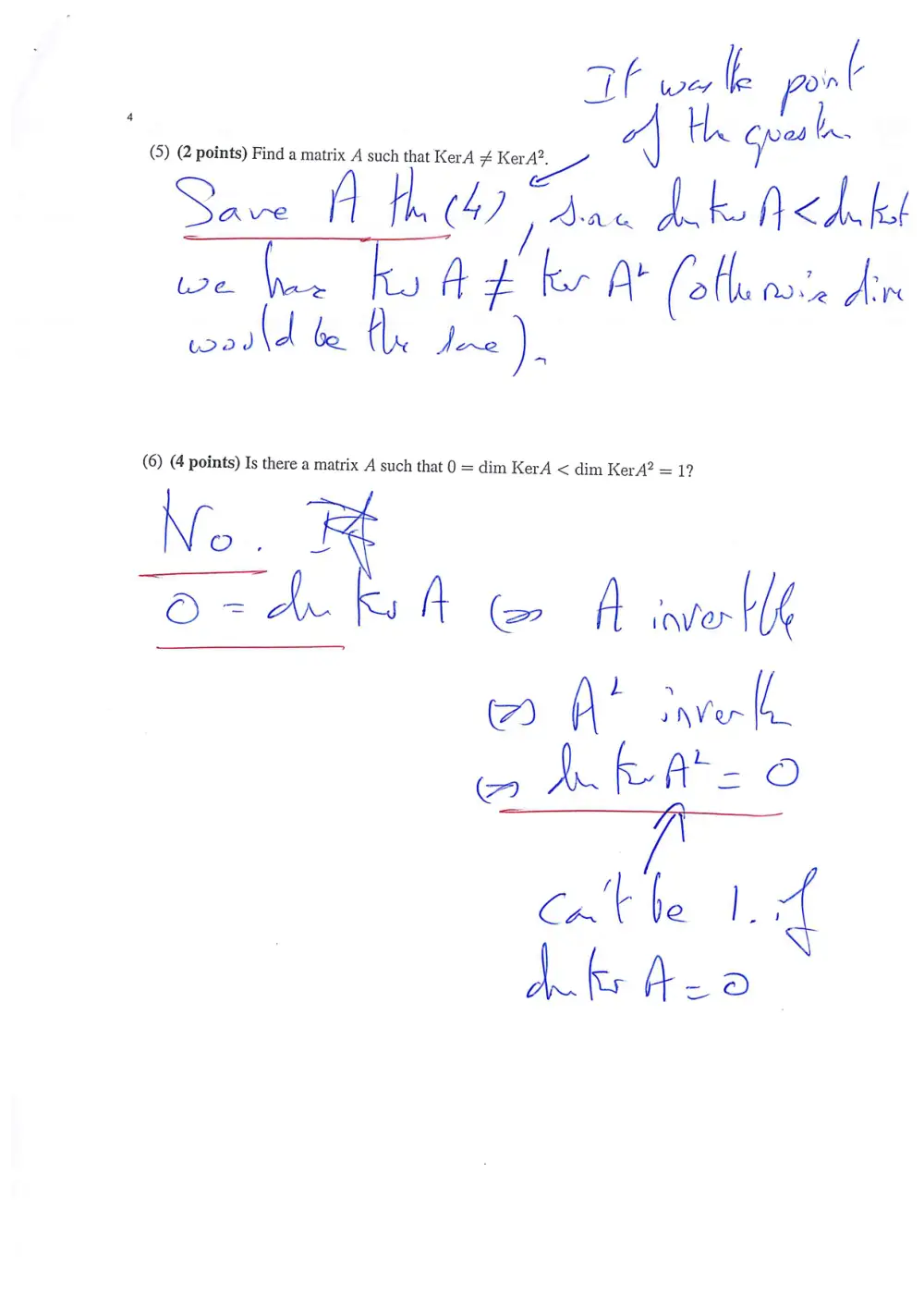 MATH 218 Exam 2 With Solution, Spring 2016, page 4