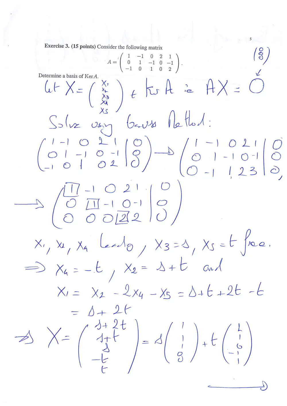 MATH 218 Exam 2 With Solution, Spring 2016, page 5