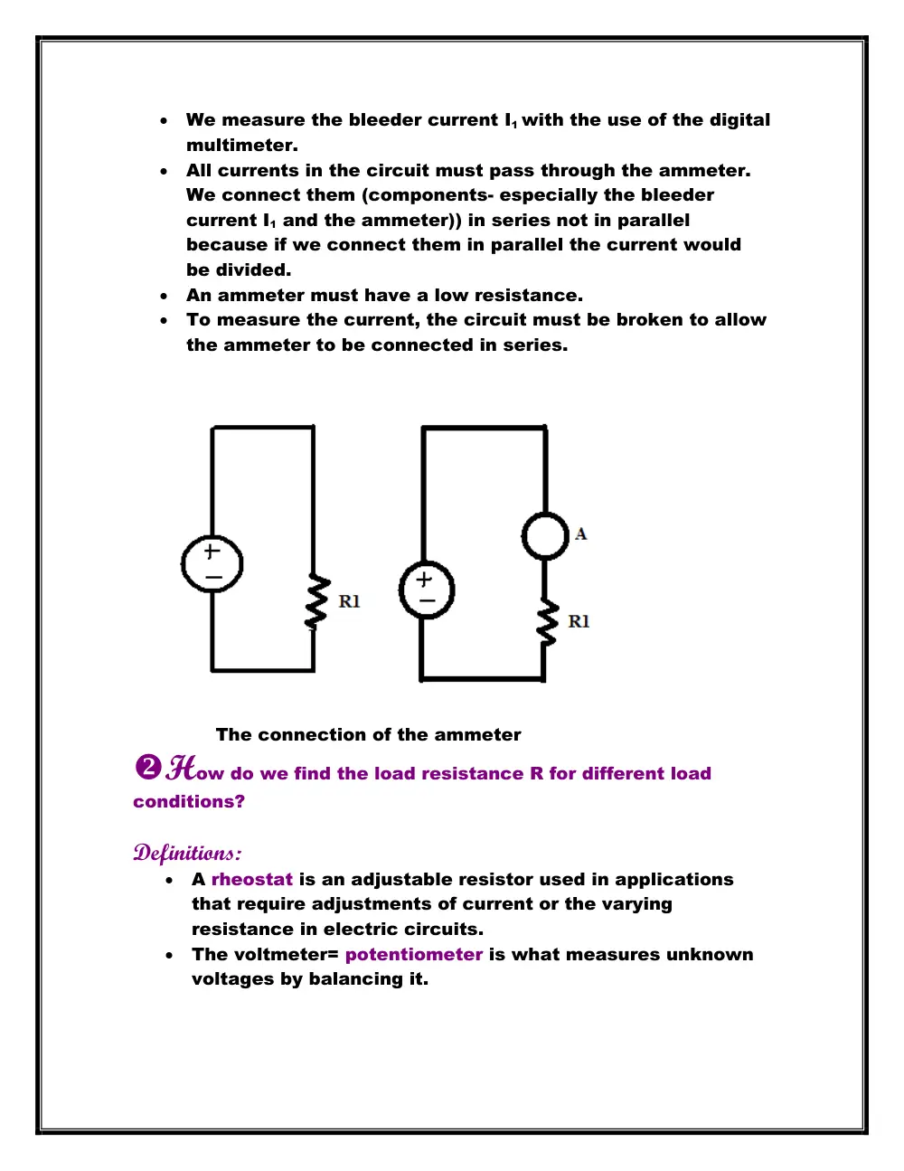 EECE 312L Notes Experiment 3 Notes, Fall 2013, page 2