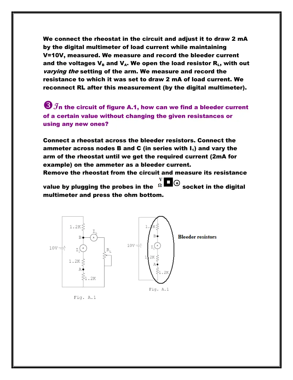 EECE 312L Notes Experiment 3 Notes, Fall 2013, page 3
