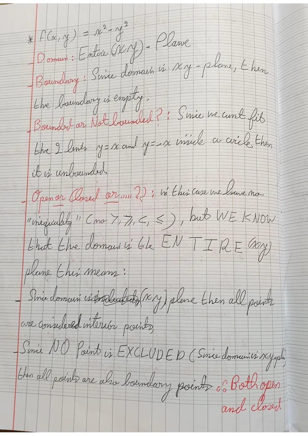 MATH 201 Notes Explanation for Boundary,open,closed,bounded,unbounded, Spring 2019, page 5