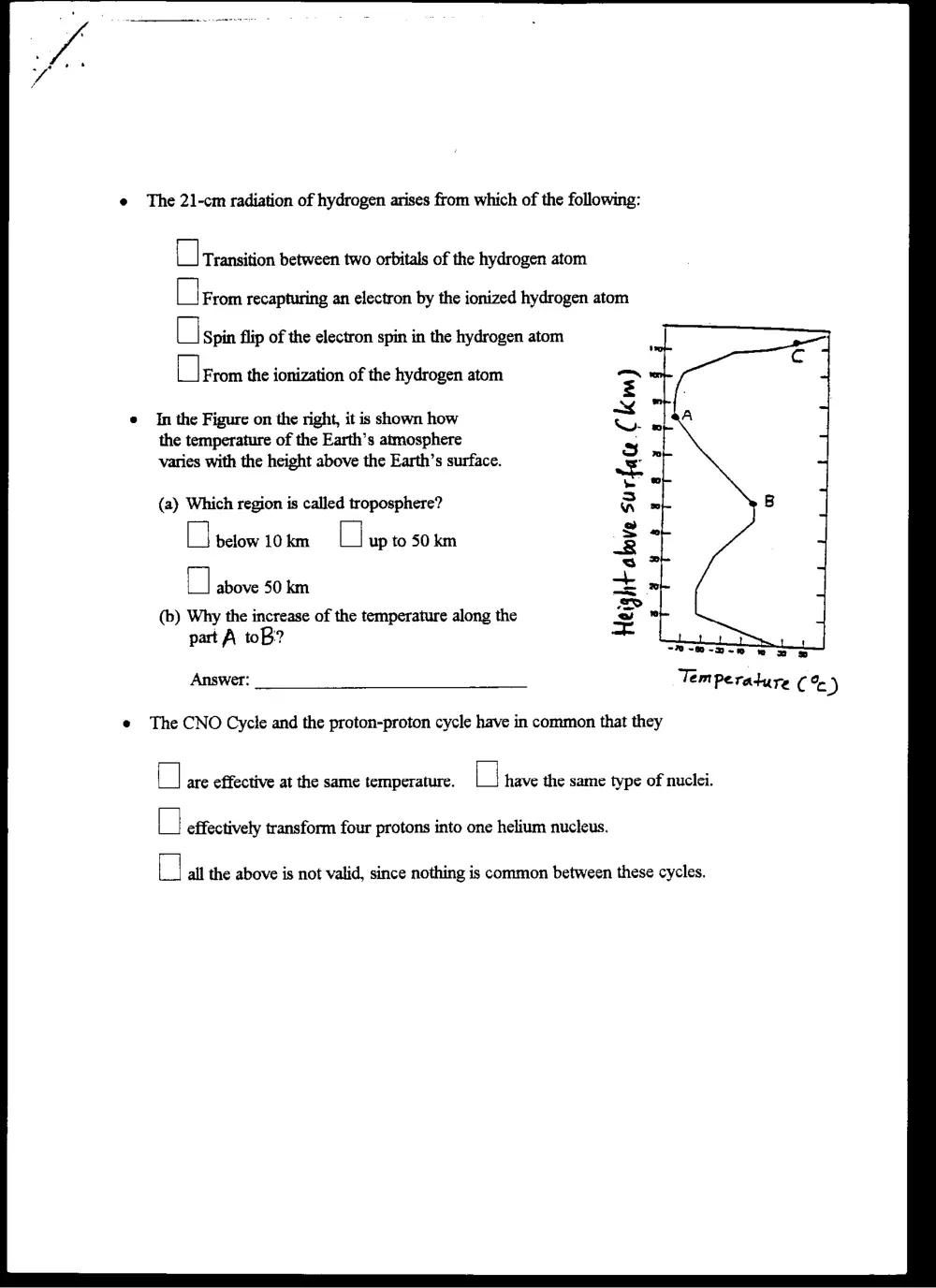 PHYS 200 Final, Spring 1998, page 8