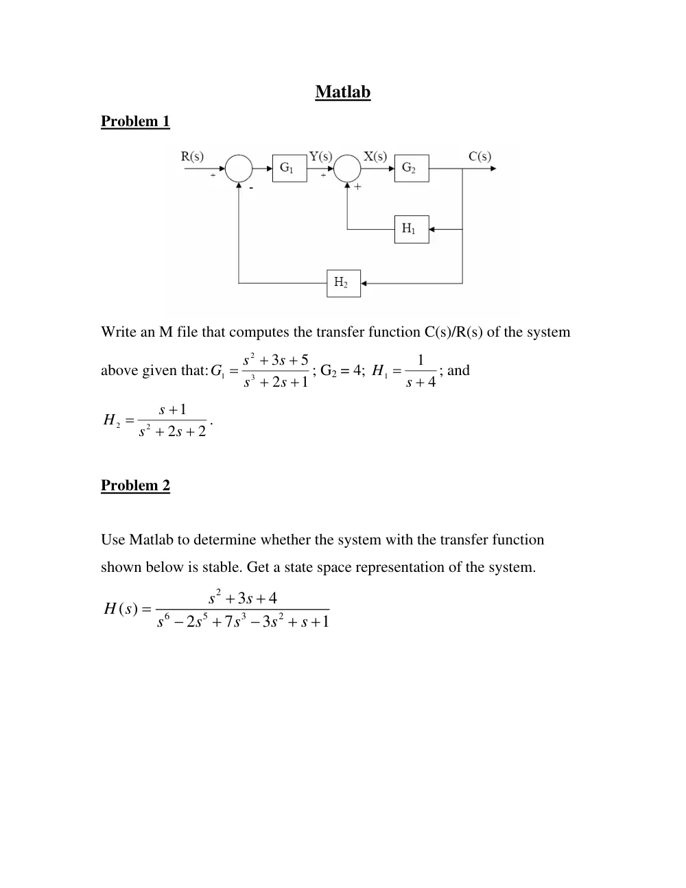 EECE 340 Homework, Fall 2007, page 4