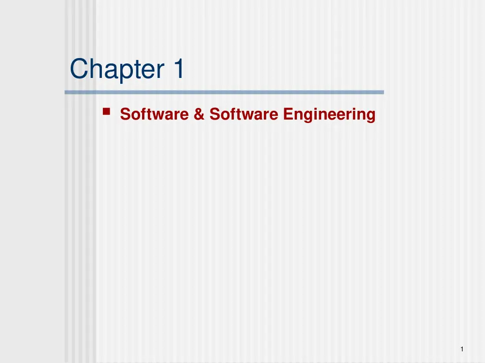 CSC 423 Chapter 01, Fall 2011, page 1