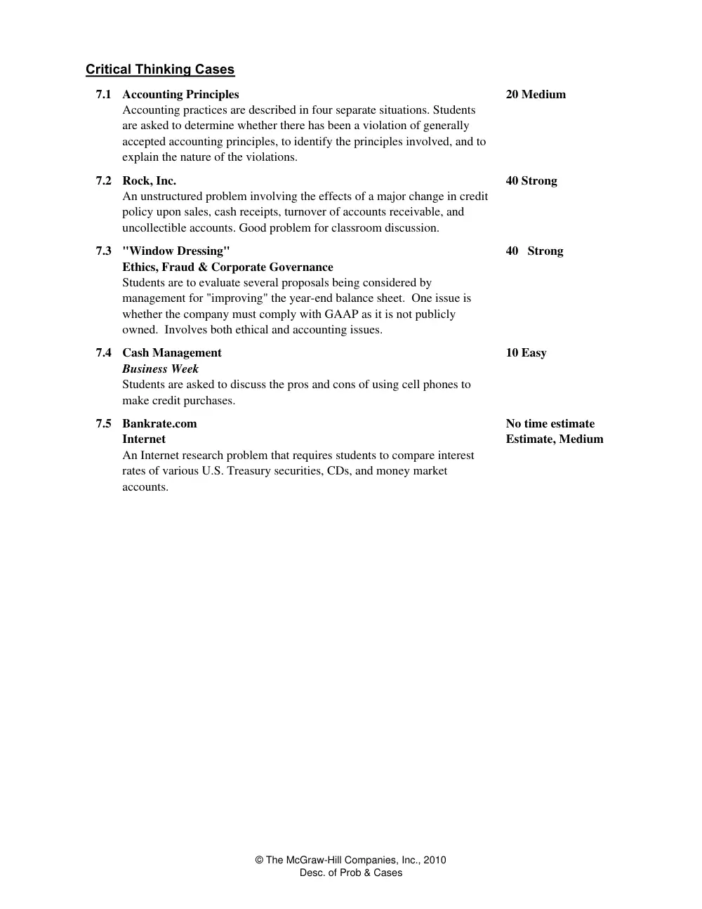 ACO 201 Problems Chapter 7 Solutions, Spring 2013, page 4