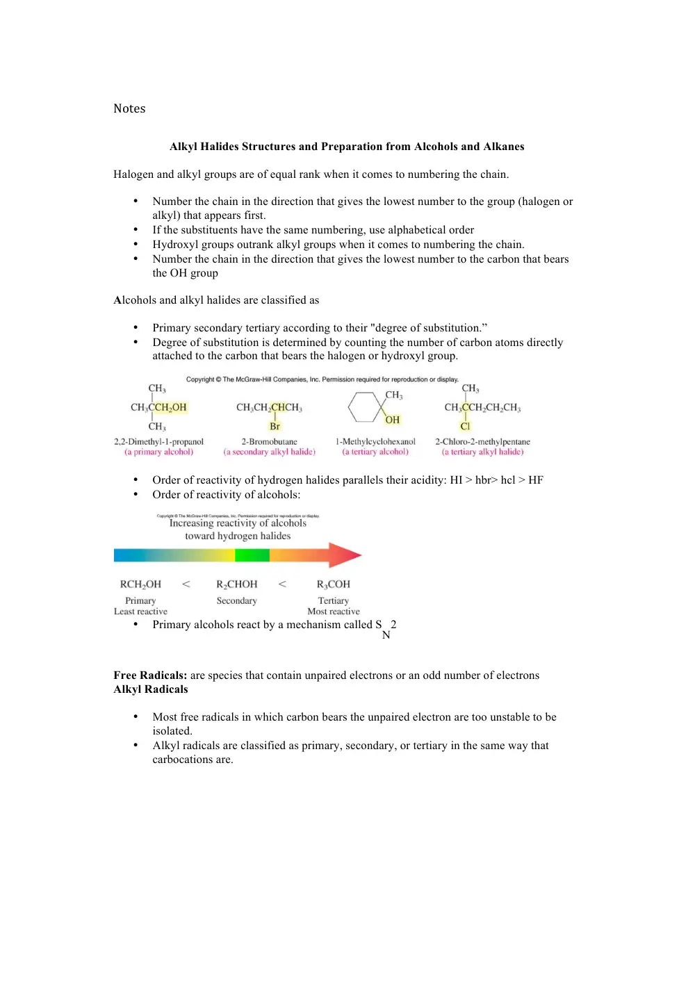 CHEM 208 Notes Final, Fall 2015, page 4