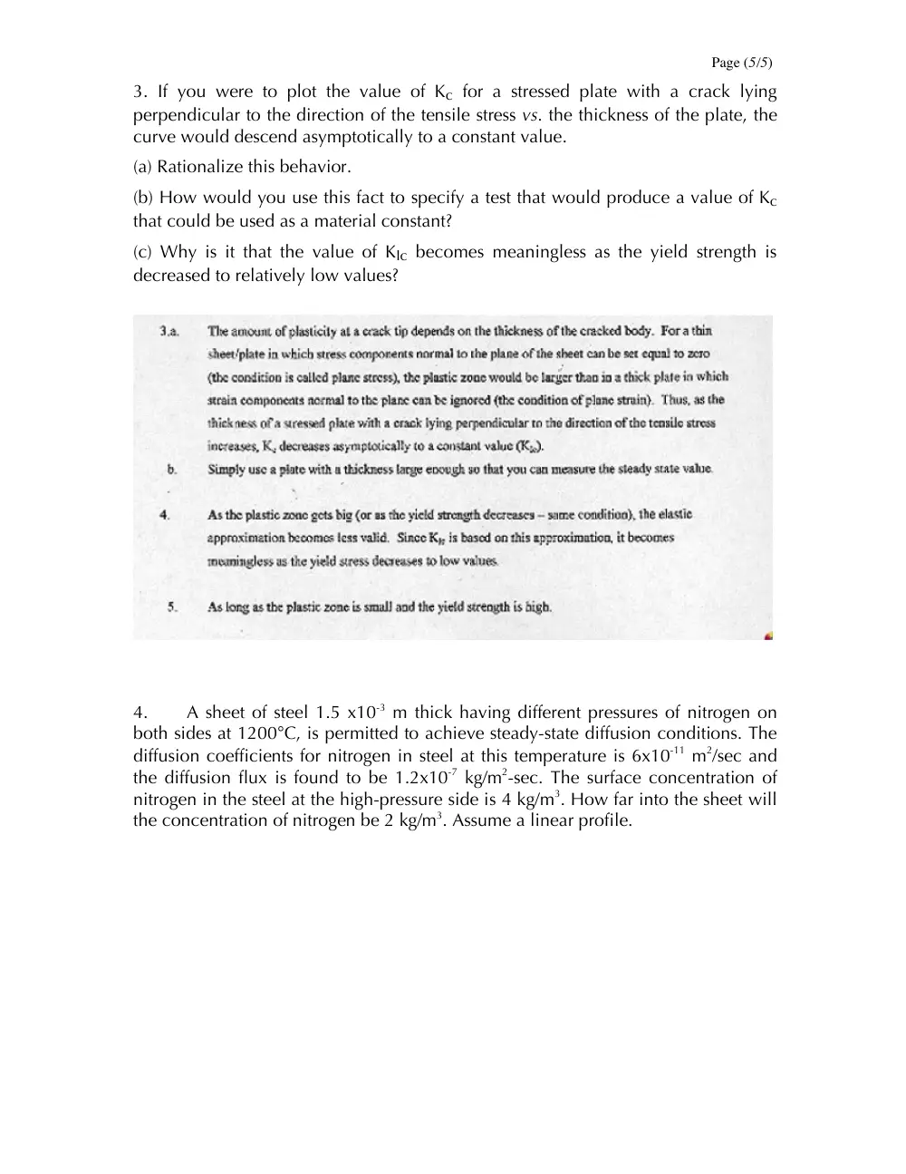 MECH 340 Final, Spring 2008, page 5
