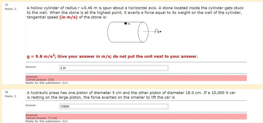 PHYS 210 Final Moodle, Fall 2011, page 10