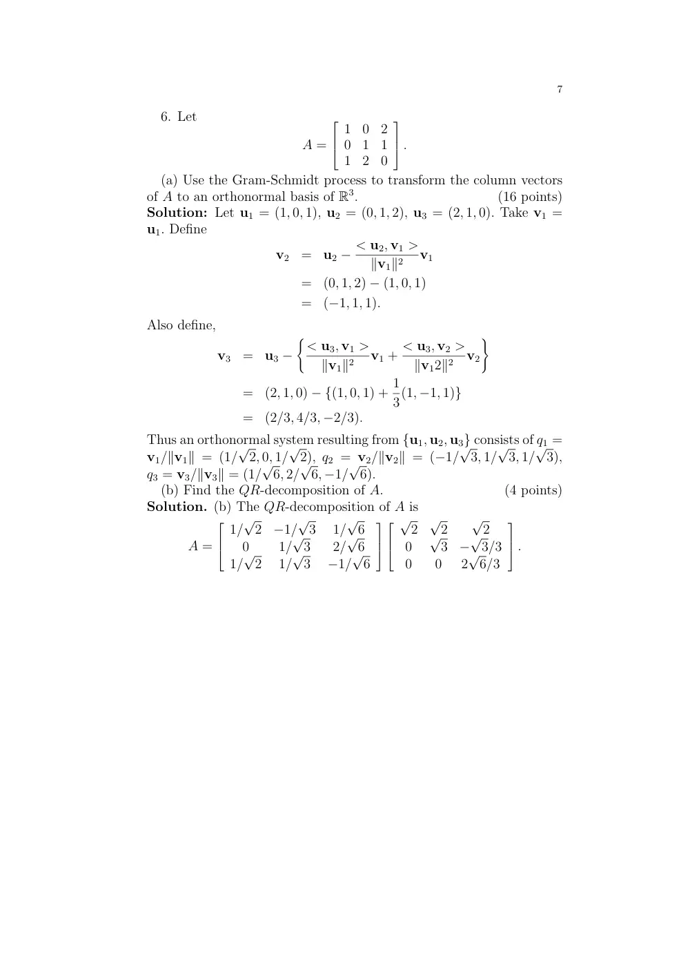 MATH 218 Final, Spring 2010, page 7