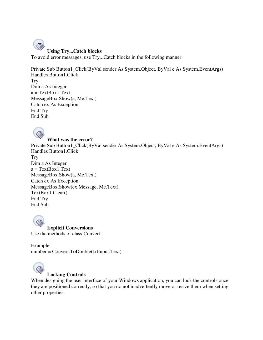 CSC 216 Useful File Programming Tips, Spring 2009, page 3